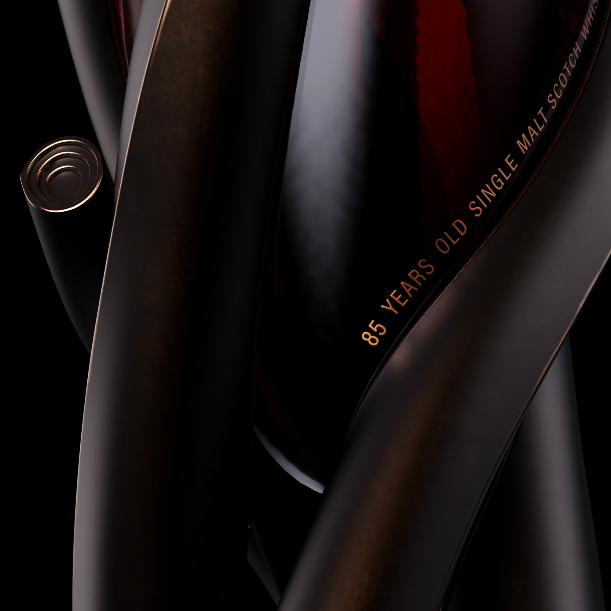 Gordon & MacPhail – Generation – On Black – Detail 85 years 2 Square